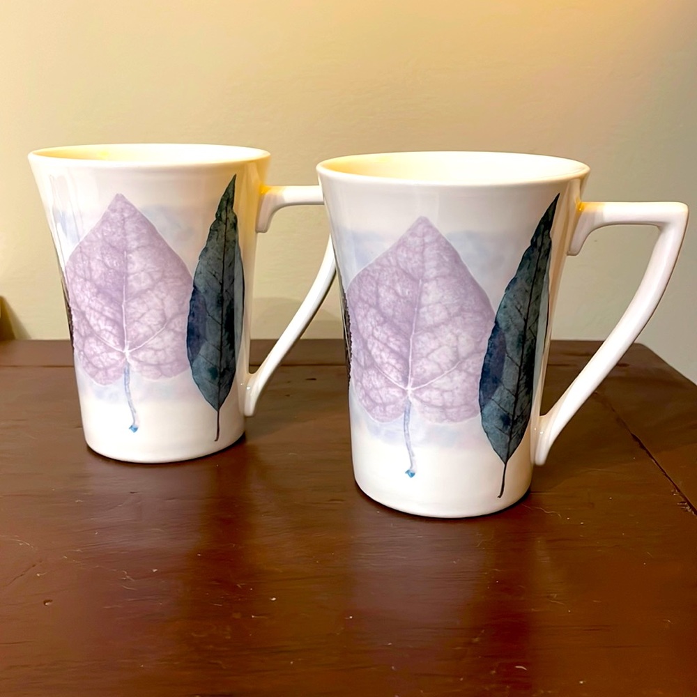 Portmeirion “Dusk” by Jo Gorman (set of 2).